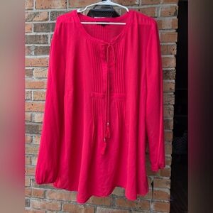 Signature Studio Women's Pink Blouse
